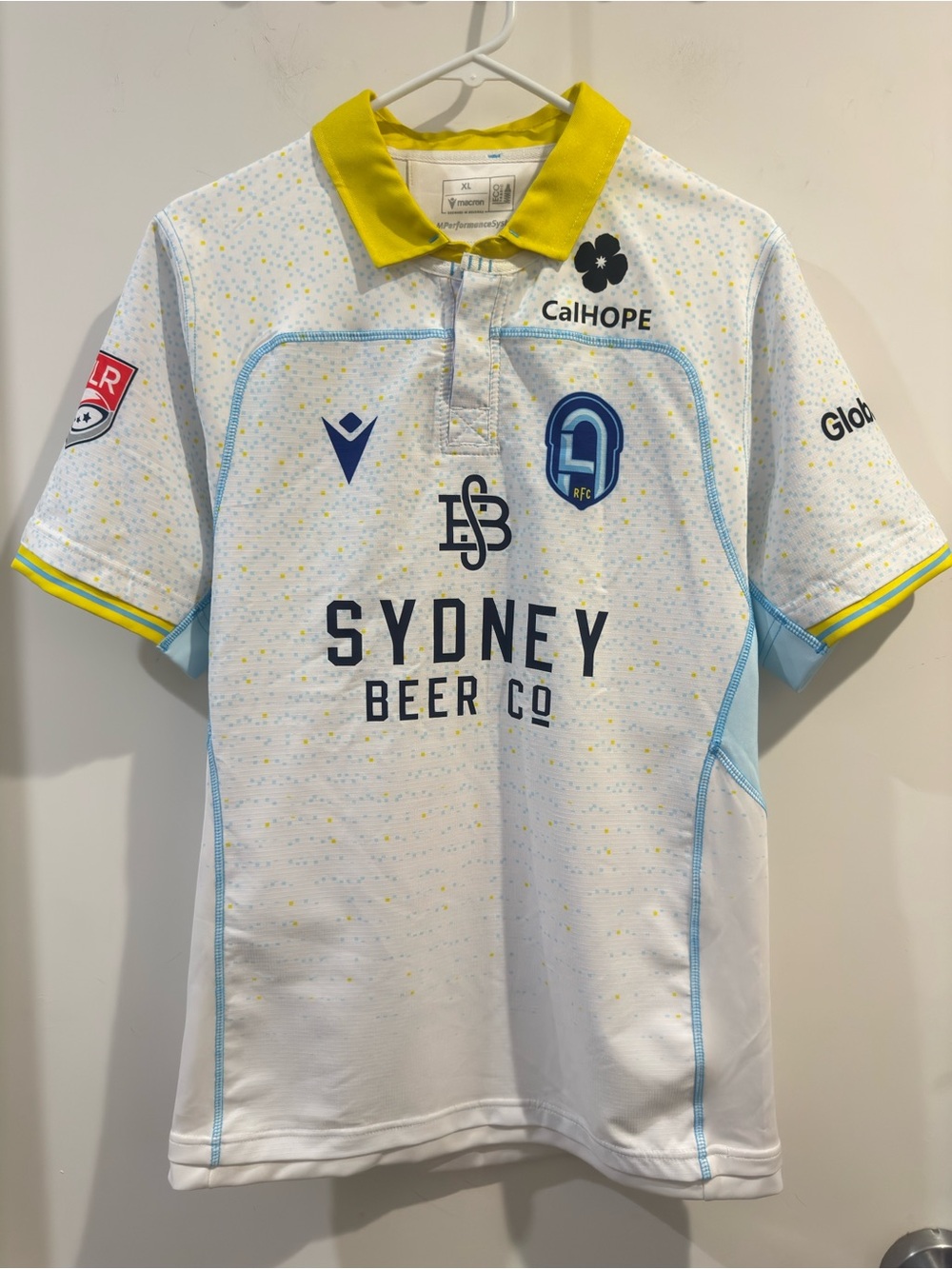 MACRON RFCLA Rugby Jersey Los Angeles Mens Size XL